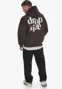 Dropsize Sweatshirt  sort / hvid