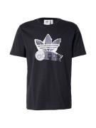 ADIDAS ORIGINALS Bluser & t-shirts  grafit / mørkegrå / sort / hvid