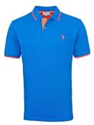 U.S. POLO ASSN. Bluser & t-shirts  azur / orange