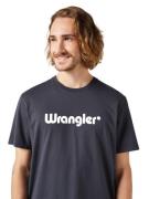 WRANGLER Bluser & t-shirts  sort / hvid