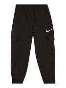 Nike Sportswear Bukser  sort / hvid