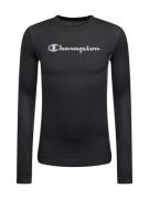 Champion Authentic Athletic Apparel Funktionsskjorte  sort / hvid