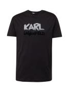 Karl Lagerfeld Bluser & t-shirts  sort / hvid