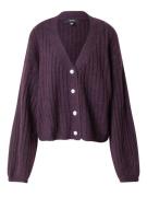 VERO MODA Cardigan 'VMELYA'  aubergine