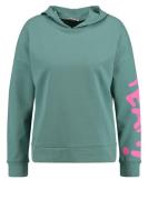 Key Largo Sweatshirt 'YEAH'  jade / lyserød