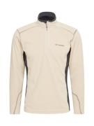 COLUMBIA Sportspullover 'Klamath Range™ II'  beige / grå / sort