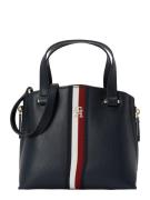 TOMMY HILFIGER Håndtaske  navy / rød / hvid