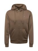 G-STAR Sweatjakke 'Premium Core'  brun