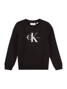 Calvin Klein Jeans Sweatshirt  sort / hvid