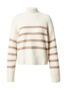 ABOUT YOU Pullover 'Felice'  creme / mørkebeige