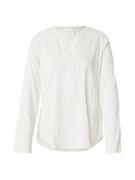 GERRY WEBER Bluse  sort / hvid