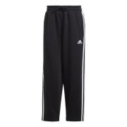 ADIDAS SPORTSWEAR Sportsbukser 'Essentials'  sort / hvid