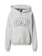 GAP Sweatshirt  grå-meleret / rød / sort / hvid