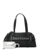 Juicy Couture Skuldertaske 'Jasmine Bugatti'  sort / sølv