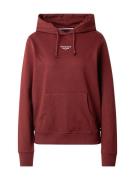 Tommy Jeans Sweatshirt 'ESSENTIAL'  bordeaux / hvid