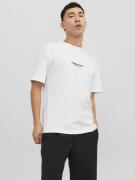 JACK & JONES Bluser & t-shirts 'JORVesterbro'  sort / hvid