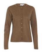 SAINT TROPEZ Cardigan 'Mila'  brun-meleret