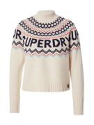 Superdry Pullover  creme / marin / lyseblå / orange