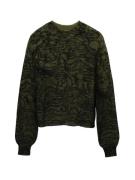 Desigual Pullover  oliven / sort