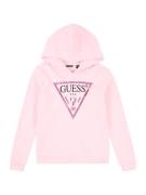 GUESS Sweatshirt  lyserød / mørk pink / sort