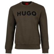 HUGO Sweatshirt  brun / sort