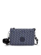 KIPLING Skuldertaske 'RIRI'  marin / sort / hvid