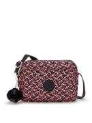 KIPLING Skuldertaske 'ABANU M'  pink / sort