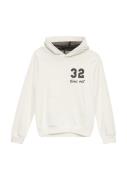 s.Oliver Sweatshirt  creme / sort