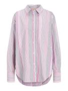 JJXX Bluse 'JXJamie'  pink / sort / hvid