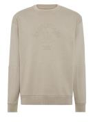 Boggi Milano Sweatshirt 'SUSTAINABLE'  taupe