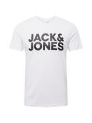 JACK & JONES Bluser & t-shirts  sort / hvid