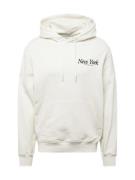 Calvin Klein Jeans Sweatshirt 'NEW YORK'  sort / hvid