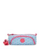 KIPLING Etui 'Cute'  blå / koral / hvid