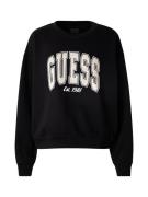 GUESS Sweatshirt  brun / sort / hvid