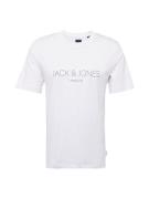 JACK & JONES Bluser & t-shirts 'JPRBLAJARED'  sort / hvid