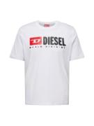 DIESEL Bluser & t-shirts 'T-ADJUST-K14'  rød / sort / hvid