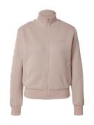 GUESS Sportssweatjakke 'BRITNEY'  beige / taupe / sort / hvid