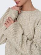 JDY Pullover 'JDYSilja'  beige-meleret