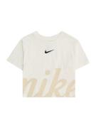 Nike Sportswear Bluser & t-shirts 'COZY'  creme / lysebeige / sort