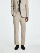 SELECTED HOMME Bukser med fals  beige