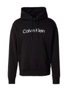 Calvin Klein Sweatshirt 'HERO'  sort / hvid