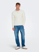 Only & Sons Pullover 'ONSTegan'  hvid