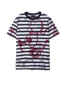 Desigual Bluser & t-shirts 'Striped Mickey Mouse'  marin / stone / bær...