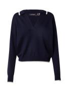 Lauren Ralph Lauren Pullover 'FLORRIE'  navy / hvid