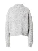 DRYKORN Pullover 'LYZIMA'  ensian / lysebrun / hvid