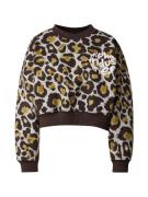 ALPHA INDUSTRIES Sweatshirt  choko / lemon / oliven / hvid