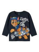 NAME IT Shirts 'NMMNORD PAWPATROL'  blå / navy / karamel / hvid