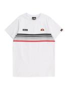 ELLESSE Shirts 'Marsella'  grå / rød / sort / hvid