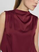 VILA Bluse  bordeaux