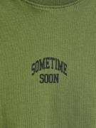 SOMETIME SOON Shirts 'Karma'  oliven / sort